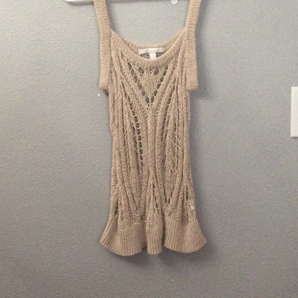 Lauren Conrad knitted tee sz S